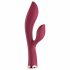 Rose di Raytech - Vibratore ricaricabile e impermeabile con stimolatore clitorideo (rosso) 