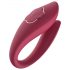 Raytech Rose - vibratore da coppia ricaricabile e impermeabile (rosso)