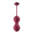 Rosellina Stimolante G-spot con Vibrazione - Geisha Balls Ricaricabili e Impermeabili (Rosso) 