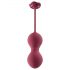 Rosellina Stimolante G-spot con Vibrazione - Geisha Balls Ricaricabili e Impermeabili (Rosso) 