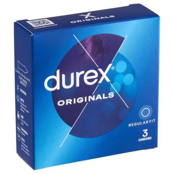 Durex Originals Classic - Preservativi (3 pezzi)