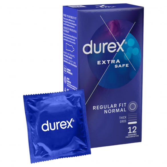 Durex Extra Safe - Preservativi di Sicurezza (12 pezzi) 