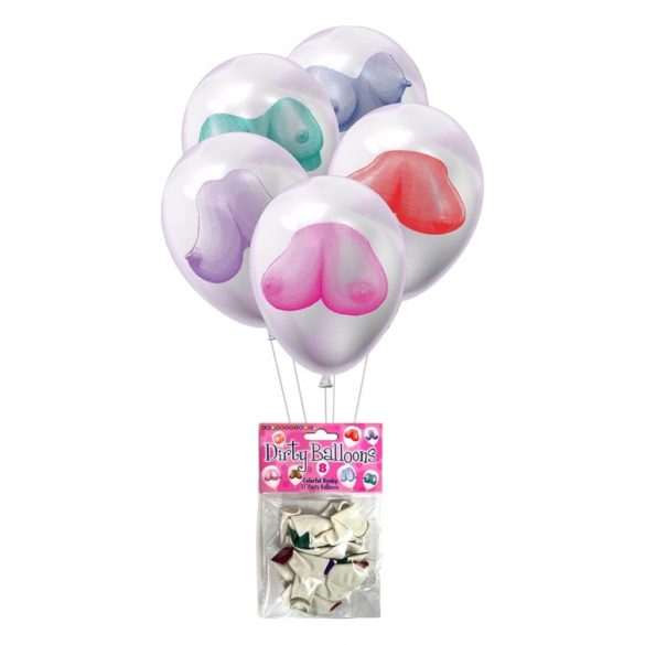 Palloncini Osé con Stampa Seni (confezione da 8) 