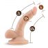 Dott. Skin 4 - Dildo realistico con ventosa e testicoli - colore naturale (12cm) 