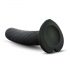 Dildo Nero Twist Piccolo con Ventosa - Temptasia 