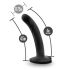 Temptasia Twist Small - dildo nero a spirale con base a ventosa