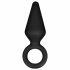 Avventure Anali Platinum S - Dildo Anale Nero - Piccolo 