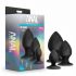 Kit Avventura Anale Platinum Stout - Set di Dildo Anali - 3 Pezzi (Nero) 