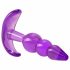 Dildo Anale B Yours con Tre Sfere (Viola) 