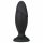 Avventure Anali Platinum Rocket - grande plug anale (nero)