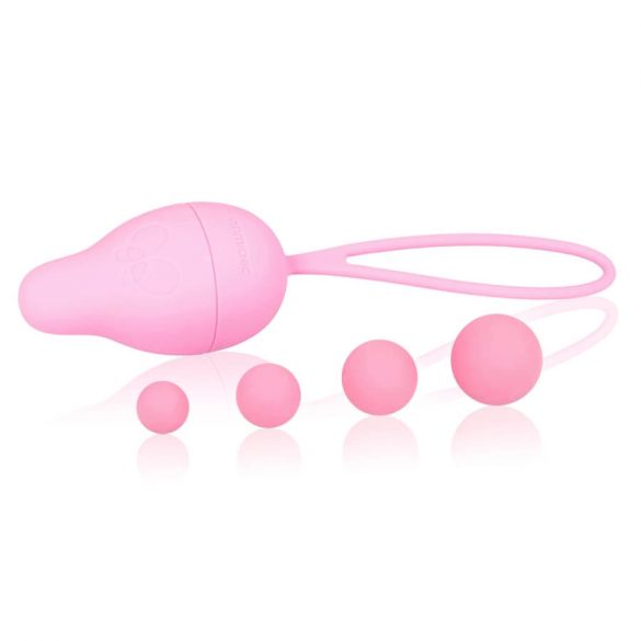 Kit Allenamento Pelvico Intimichic I 2.0 - Set di Palline Geisha Variabili (rosa) 