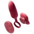 Platanomelón Mobi - Rechargeable, Wireless Vibrator Set - 2 Pieces (Red) 