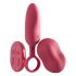 Platanomelón Mobi - Rechargeable, Wireless Vibrator Set - 2 Pieces (Red) 