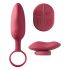 Platanomelón Mobi - Rechargeable, Wireless Vibrator Set - 2 Pieces (Red) 