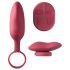 Platanomelón Mobi - Rechargeable, Wireless Vibrator Set - 2 Pieces (Red) 