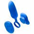 Platanomelón Mobi - Rechargeable, Wireless Vibrator Set - 2 Pieces (Blue) 