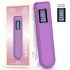 Vibratore a Bastone Digitale Engily Ross Whim - ricaricabile in silicone premium (viola) 