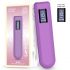 Vibratore a Bastone Digitale Engily Ross Whim - ricaricabile in silicone premium (viola) 