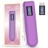 Vibratore a Bastone Digitale Engily Ross Whim - ricaricabile in silicone premium (viola) 