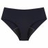 Mutandina Mestruale Sostenibile Ocean High-Waist - Per Flusso Normale (Nera) 