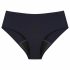 Mutandina Mestruale Sostenibile Ocean High-Waist - Per Flusso Normale (Nera) 