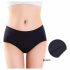 Mutandina Mestruale Sostenibile Ocean High-Waist - Per Flusso Normale (Nera) 