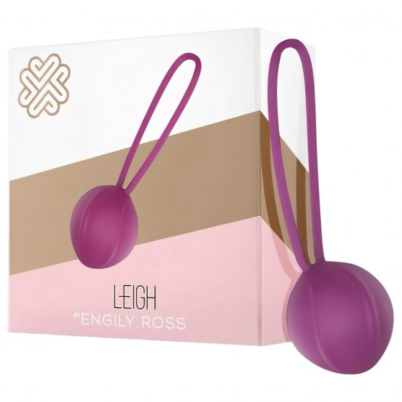 Pallina di Kegel in silicone Engily Ross Leigh (viola) 