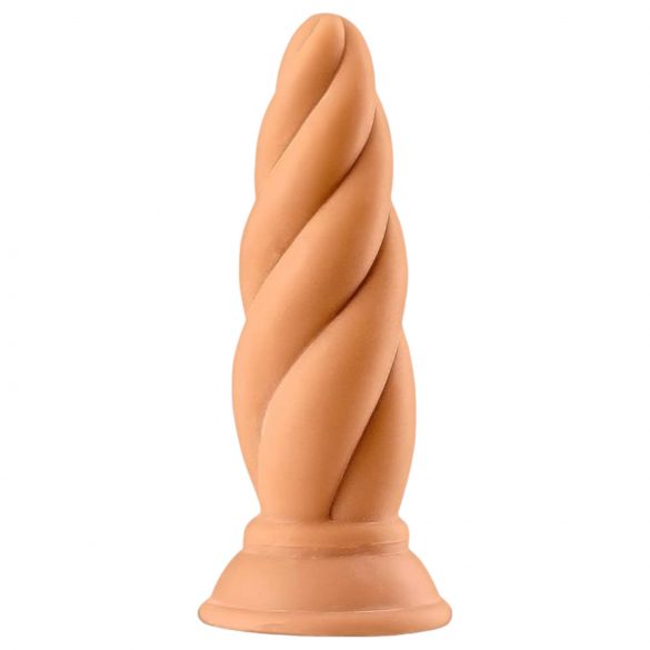 Max & Co Felix - dildo anale a spirale - 15cm (naturale)