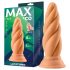 Max & Co Felix - dildo anale a spirale - 15cm (naturale)