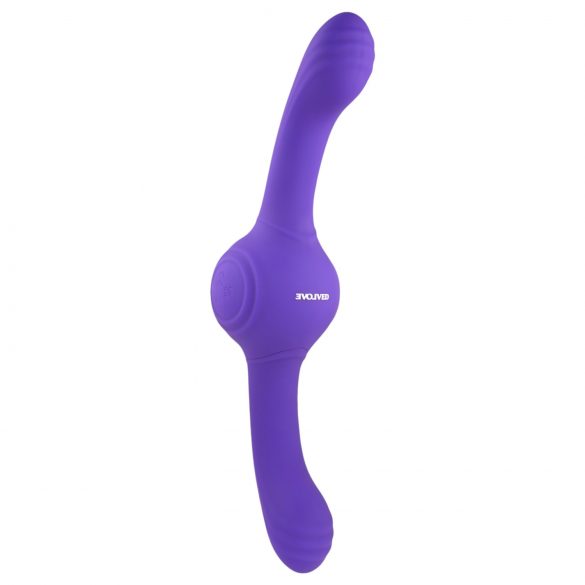 Evolved Our Gyro Vibe - vibratore doppio ricaricabile e vibrante (viola)