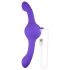 Evolved Our Gyro Vibe - vibratore doppio ricaricabile e vibrante (viola)