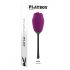 Playboy - vibratore impermeabile a forma di rosa con movimento linguale (viola)