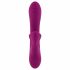 Playboy Bitty Bunny - vibratore con braccio clitorideo ricaricabile (rosa)