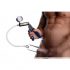 Pompa per il pene Tom Heavy Duty - extra resistente con maniglia di pompaggio in metallo (trasparente) 