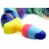 Dildo Anale in Silicone Unicorno con Coda Arcobaleno TAILZ 