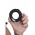 Anello Penico Zeus con Vibrazione e Stimulatione Elettrica Radiocomandato (nero) 