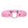 Collare Kinky Kitty con Anello a Testa di Gatto (Rosa) 