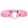 Collare Kinky Kitty con Anello a Testa di Gatto (Rosa) 