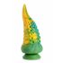 Dildo Monstropus in Silicone con Forma di Tentacolo di Polpo - 22cm (giallo-verde) 