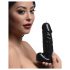 Dark Pecker - candela corpo - pene con testicoli - nero (352g)