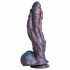 Dildo Silicone Hydra a Tre Teste - 27cm (viola) 