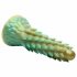 Cazzi Creatura Stegosaurus - dildo in silicone spinoso - 20cm (verde) 