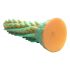 Cazzi Creatura Stegosaurus - dildo in silicone spinoso - 20cm (verde) 