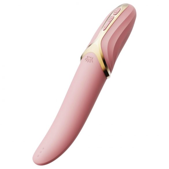 Zalo Eve - vibratore rotante riscaldante con batteria ricaricabile (rosa)