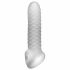 Guaina Pene Fat Boy Checker - Lunghezza 17cm - Color Latte 