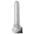 Fodero Stimolante a Onde Fat Boy - Penienvelopante (19cm) - Bianco Latte 