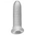 Fat Boy Micro Costolato - Guaina Pene (15cm) - Bianco Latte 