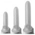 Fat Boy Micro Costolato - Guaina Pene (15cm) - Bianco Latte 