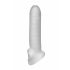 Guaina per Pene Fat Boy Micro-Costolata (17 cm) - Bianco Latte 