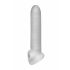 Guaina per Pene Microcostolata Fat Boy (19cm) - Color Latte 